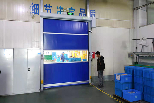 母嬰用品倉(cāng)庫(kù)快速卷簾門(mén)